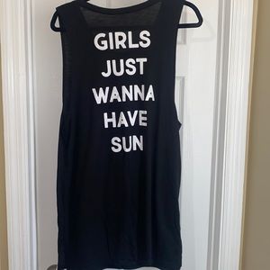 Cover up black size XL